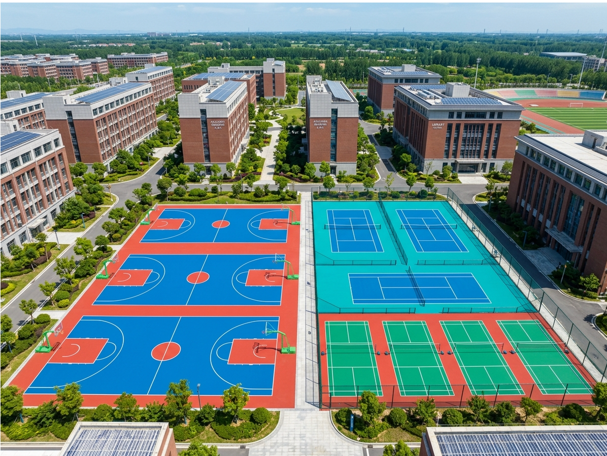 七台河市硅PU球场全塑型塑胶跑道 - 排名